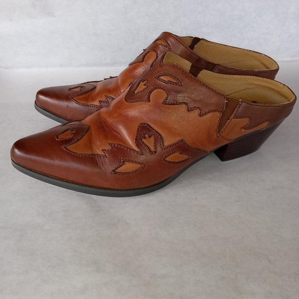 Dingo Leather Western Mule